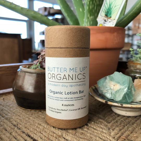 Organic Vegan Cruelty-Free Lotion Bar Shea Butter and Coconut Oil - Roses & Chains | Fashionable Clothing, Shoes, Accessories, & More