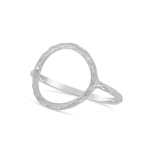 Enchanting Minimalistic Geometric Ring