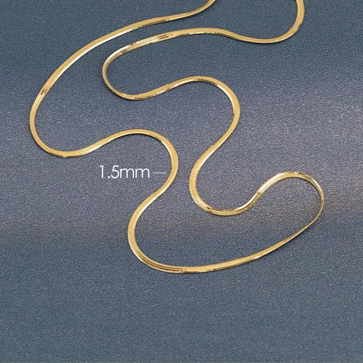 14K Gold Snake Chain Necklace Or  Bracelet