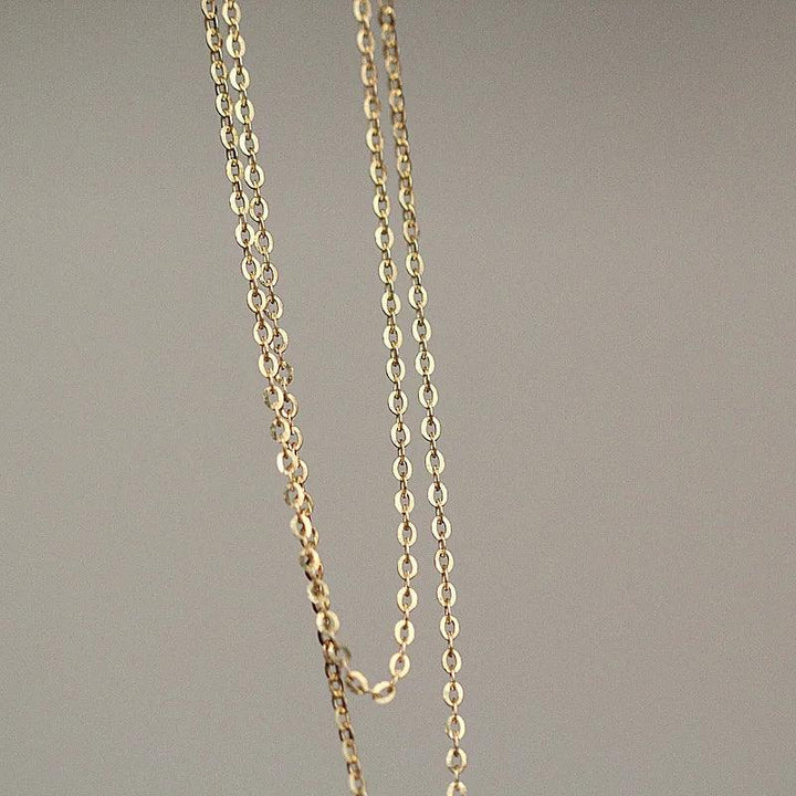 9K Gold Chain Necklace