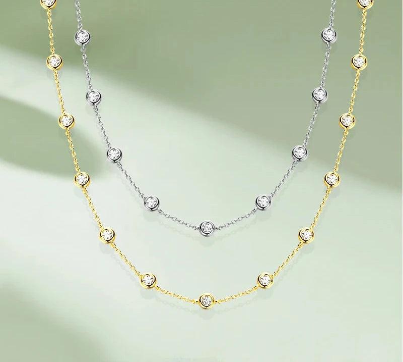 Dazzling Moissanite Necklace