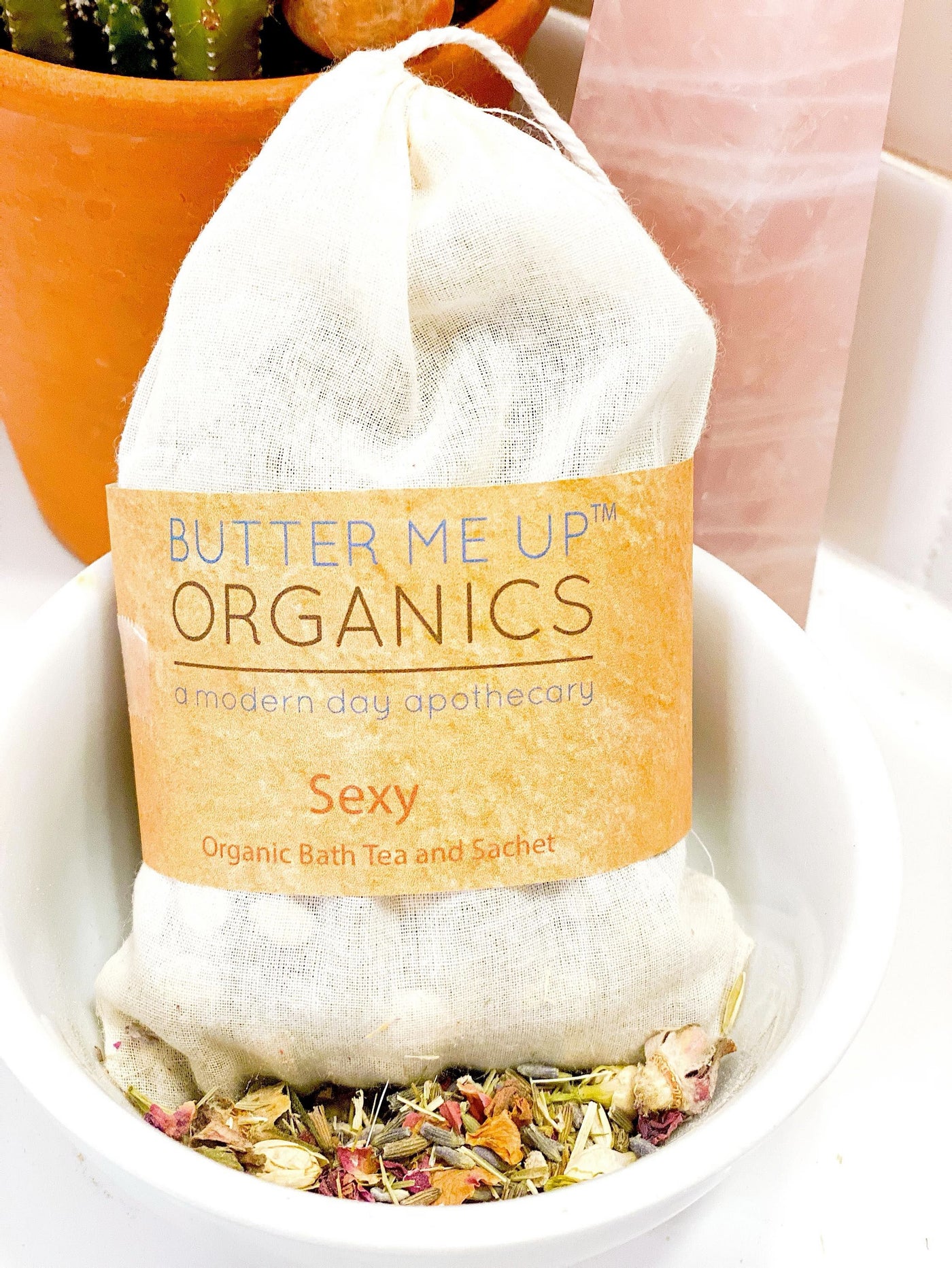 Organic Vegan Cruelty-Free Sexy Organic Bath Tea or Sachet - Roses & Chains | Fashionable Clothing, Shoes, Accessories, & More