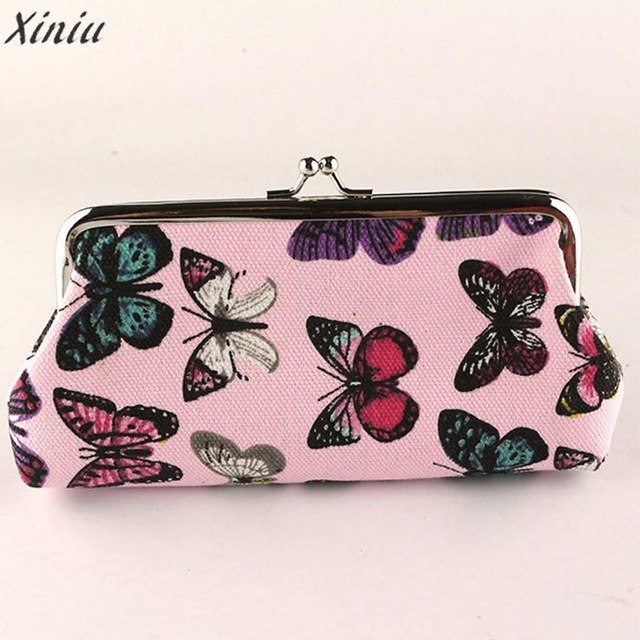 Women's Butterfly Small Wallet- Roses & Chains | Fashionable Clothing, Shoes, Accessories, & More