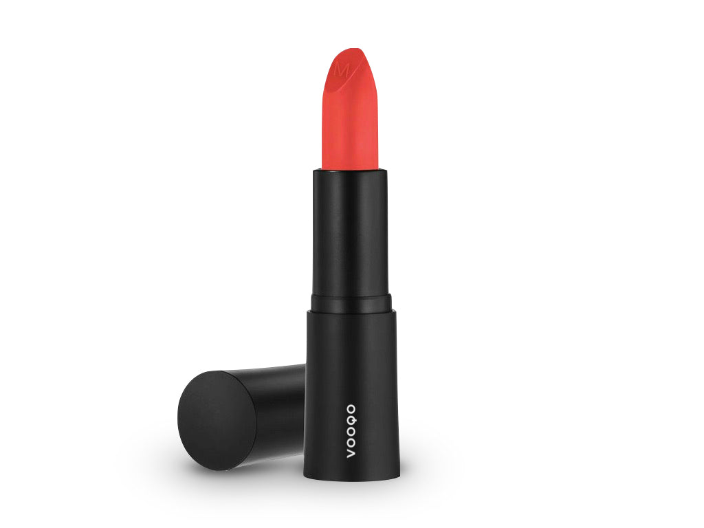 Organic Vegan Cruelty-Free Lipstick - Spicy Tangerine - Roses & Chains | Fashionable Clothing, Shoes, Accessories, & More