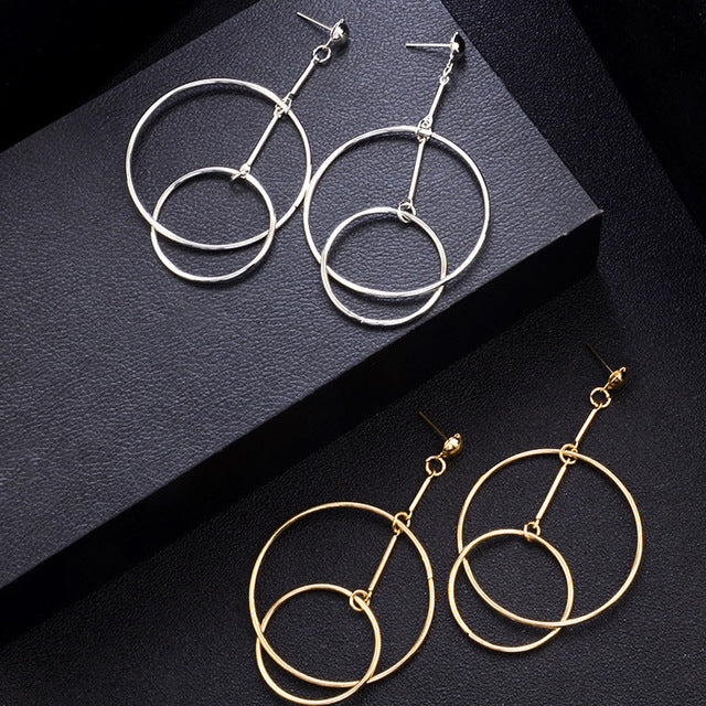 Two Circles Earrings - Roses & Chains | Fashionable Clothing, Shoes, Accessories, & More
