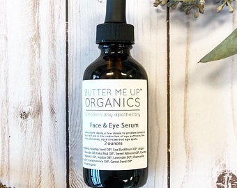 Organic Vegan Cruelty-Free Anti Aging Face and Under Eye Facial Serum - Roses & Chains | Fashionable Clothing, Shoes, Accessories, & More