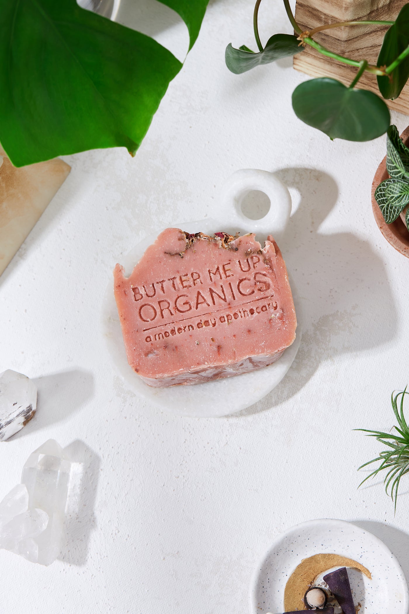 Organic, Vegan, Cruelty - Free Soap - Rose Garden 