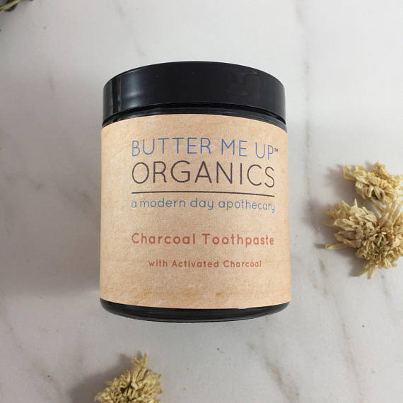 Organic Vegan Cruelty-Free Activated Charcoal Toothpaste - Roses & Chains | Fashionable Clothing, Shoes, Accessories, & More