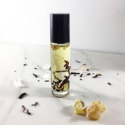 Essential Oil Blend with Crystals and Frankincense - Roses & Chains | Fashionable Clothing, Shoes, Accessories, & More