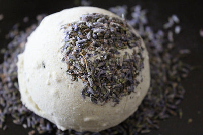 Organic, Vegan, Calm Bath Bomb - TWO SIZES lavender